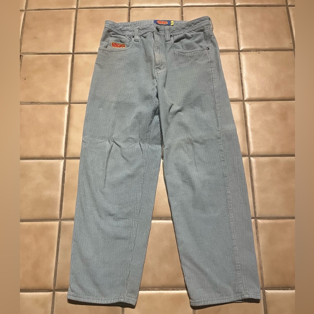 Baby Blue Empyre Corduroy Pants #streetwear #skaterwear